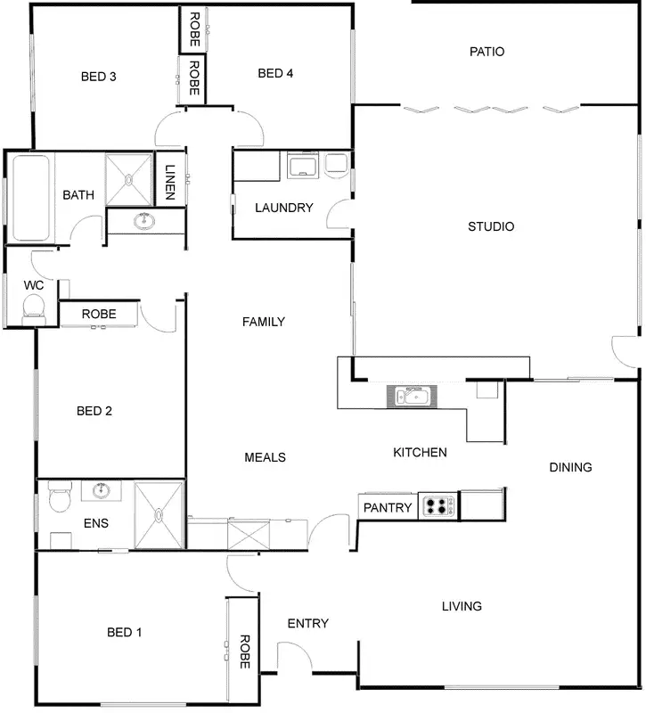 Floorplan of Homely house listing, 26 Abercorn Crescent, Isabella Plains ACT 2905