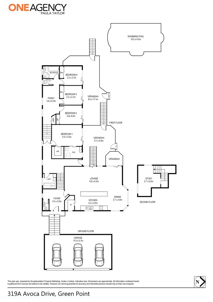 Floorplan of Homely house listing, 319A Avoca Drive, Green Point NSW 2251