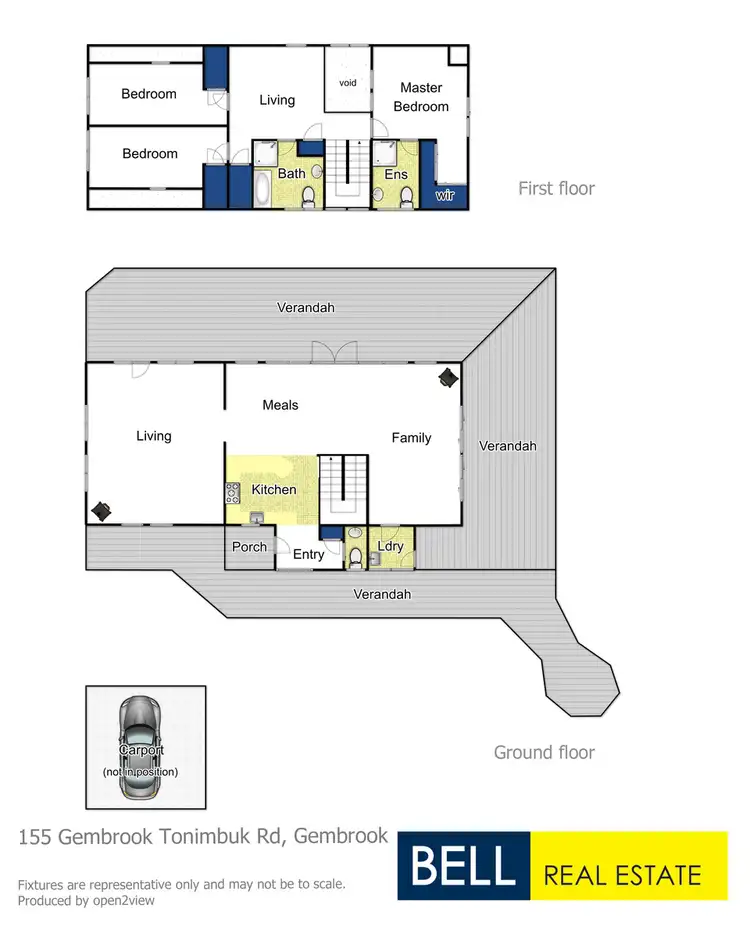 Floorplan of Homely house listing, 155 Gembrook-Tonimbuk Road, Gembrook VIC 3783