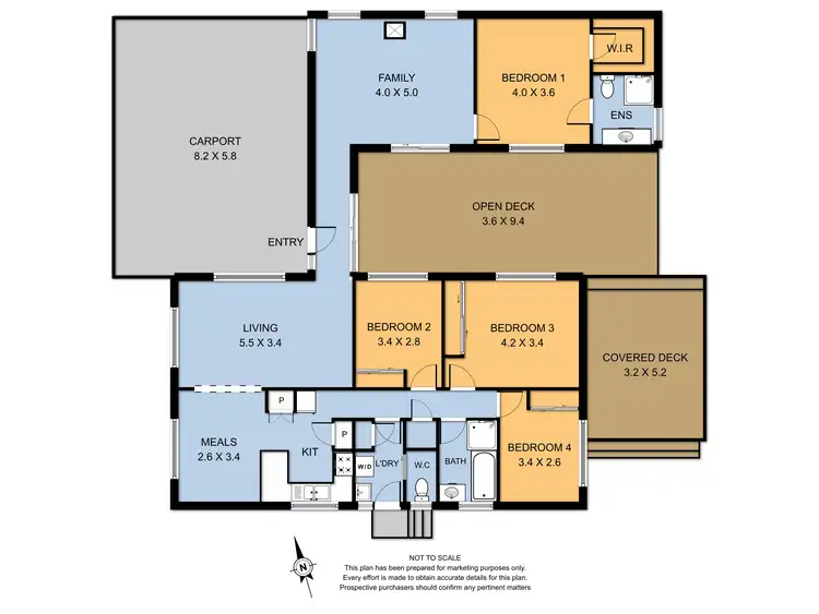 Floorplan of Homely house listing, 71 Booran Parade, Tootgarook VIC 3941