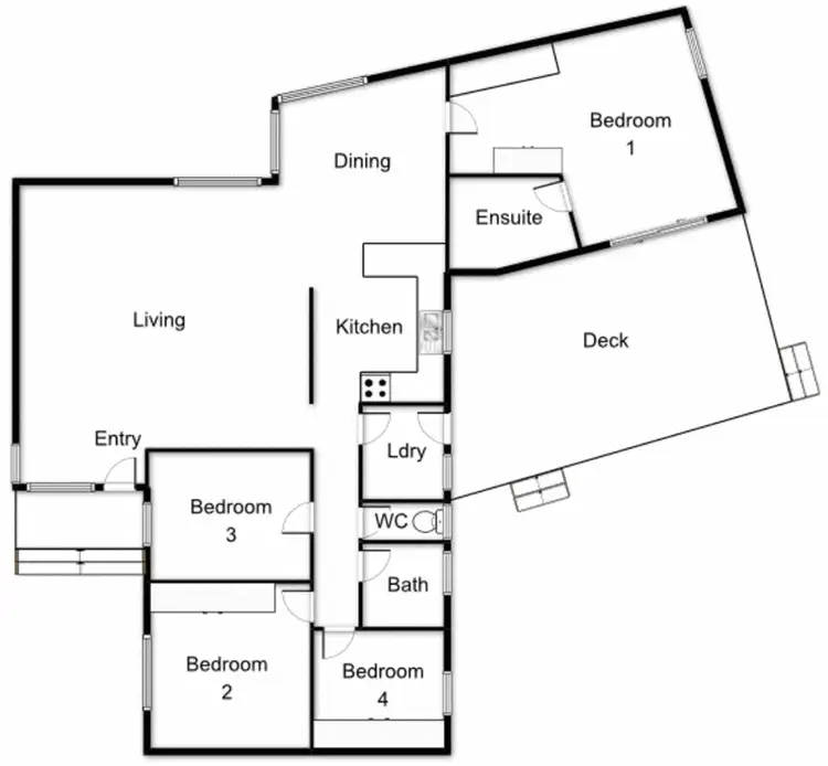 Floorplan of Homely house listing, 15 Phillip Avenue, Watson ACT 2602
