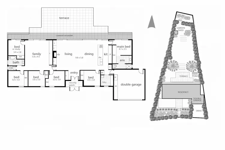 Floorplan of Homely house listing, 4 Limeburners Way, Portsea VIC 3944