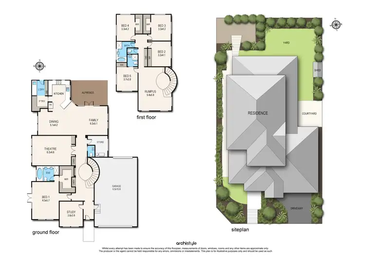 Floorplan of Homely house listing, 16 Hobart Avenue, Berwick VIC 3806