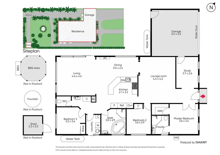 Floorplan of Homely house listing, 22 Lugano Avenue, Dromana VIC 3936