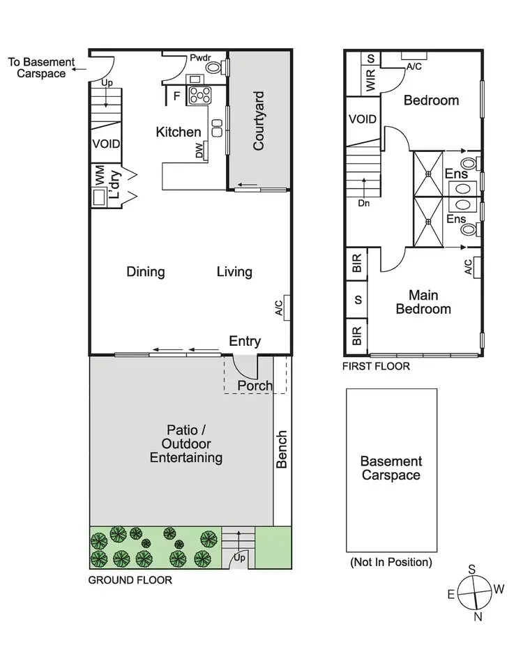 Floorplan of Homely townhouse listing, 5/892 Glen Huntly Road, Caulfield South VIC 3162