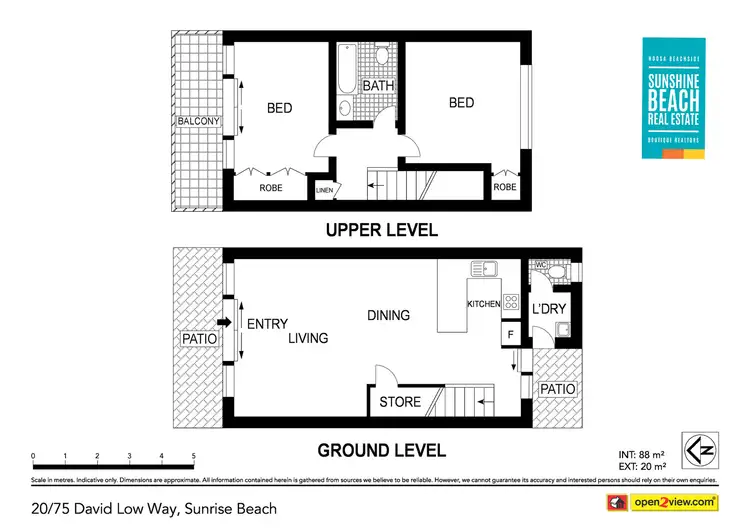 Floorplan of Homely unit listing, 20/75 David Low Way, Sunrise Beach QLD 4567