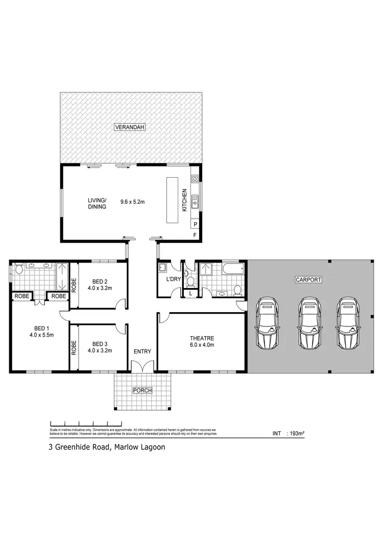 Floorplan of Homely house listing, 3 Greenhide Road, Marlow Lagoon NT 830