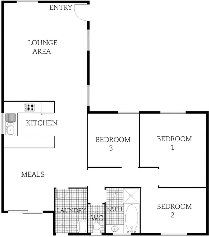 Floorplan of Homely house listing, 17 Guthridge Crescent, Wanniassa ACT 2903