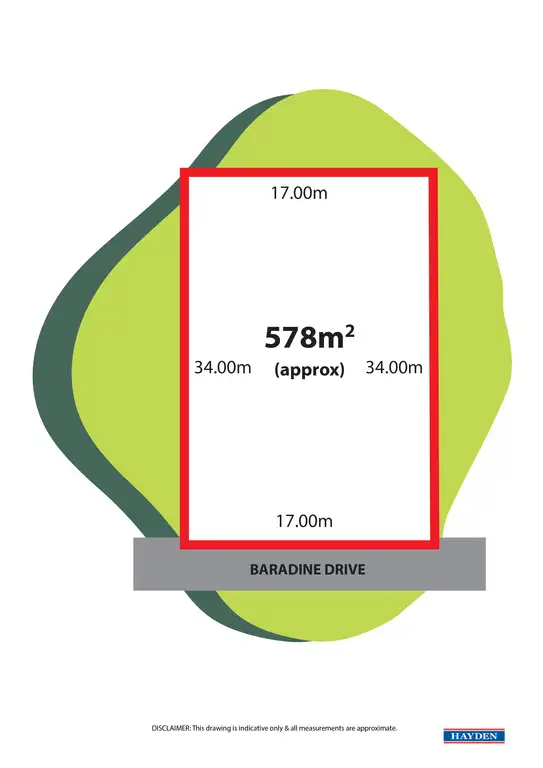 Floorplan of Homely land listing, 10 Baradine Drive, Ocean Grove VIC 3226
