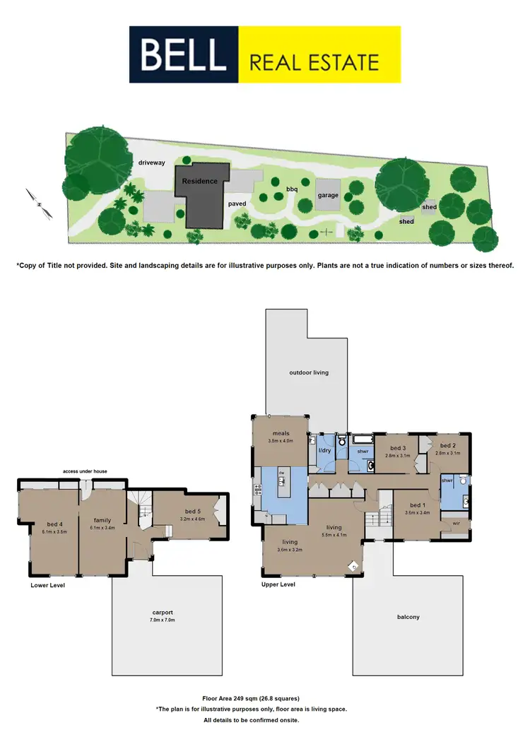 Floorplan of Homely house listing, 8 St James Avenue, Kallista VIC 3791