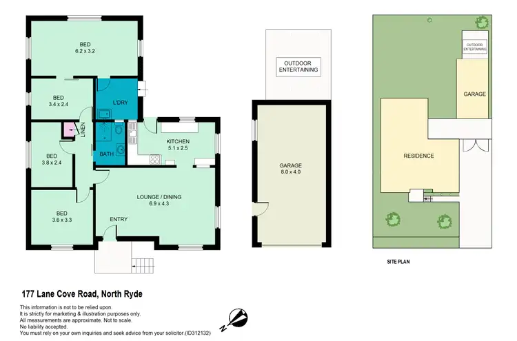 Floorplan of Homely house listing, 177 Lane Cove Road, North Ryde NSW 2113
