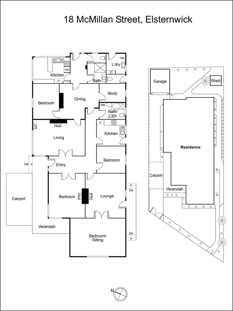 Floorplan of Homely house listing, 18 McMillan Street, Elsternwick VIC 3185