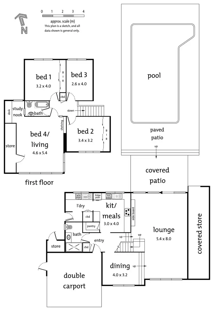 Floorplan of Homely house listing, 25 Wilsons Road, Doncaster VIC 3108