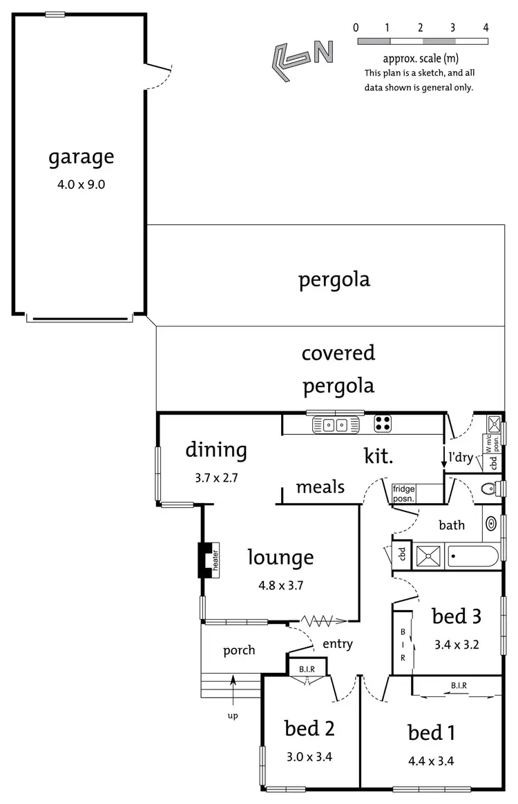 Floorplan of Homely house listing, 14 Elvie Street, Doncaster East VIC 3109