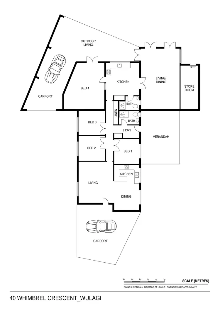 Floorplan of Homely house listing, 40 Whimbrel Crescent, Wulagi NT 812