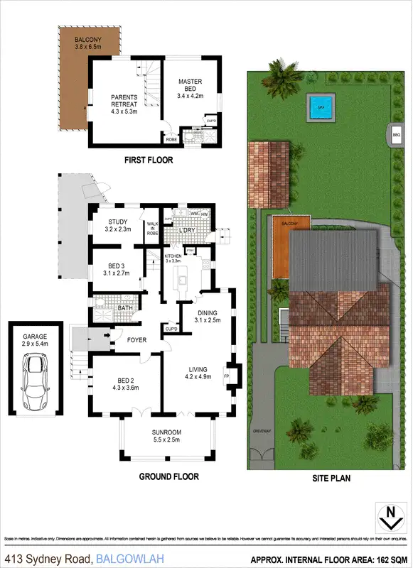 Floorplan of Homely house listing, 413 Sydney Road, Balgowlah NSW 2093