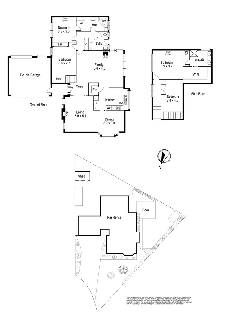 Floorplan of Homely house listing, 6 Platypus Place, South Morang VIC 3752