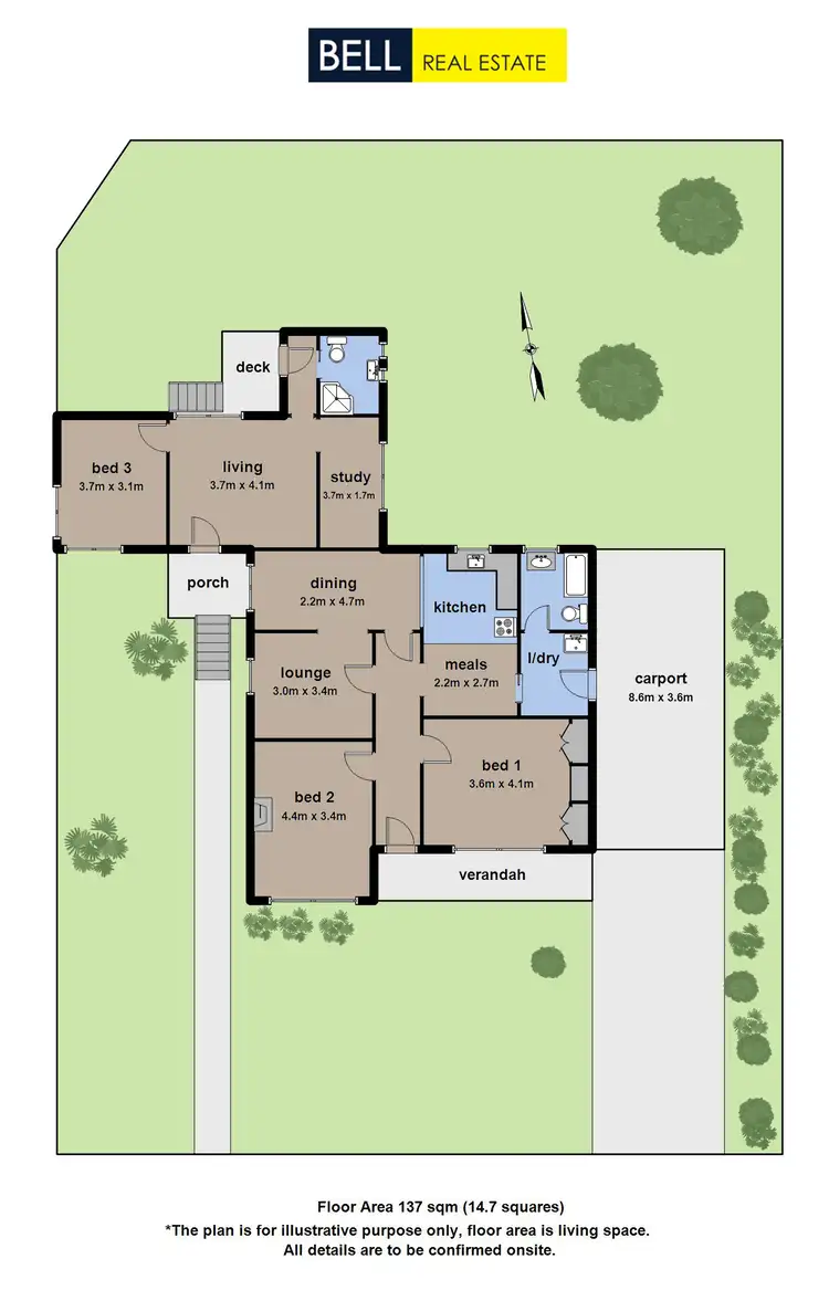 Floorplan of Homely house listing, 3 Helena Road, Lilydale VIC 3140