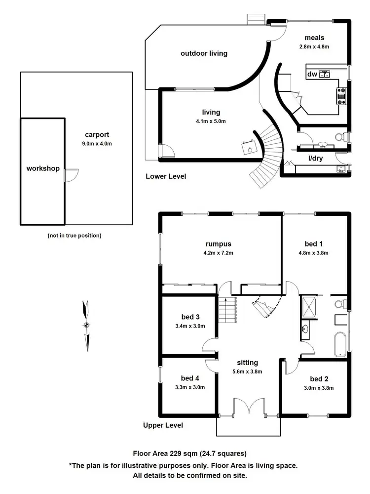 Floorplan of Homely house listing, 6 Lockwood Road, Belgrave Heights VIC 3160