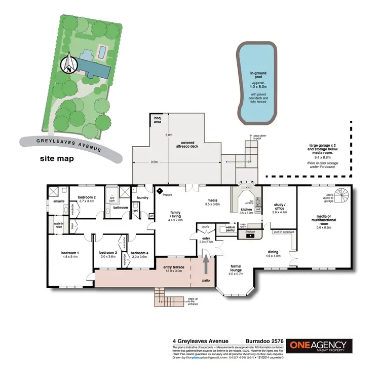 Floorplan of Homely house listing, 4 Greyleaves Avenue, Burradoo NSW 2576