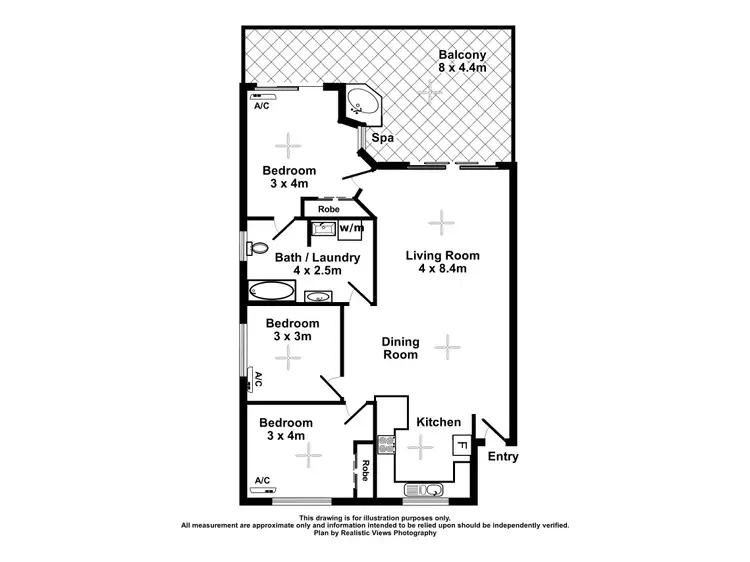 Floorplan of Homely unit listing, 5/140 Smith Street, Darwin NT 800
