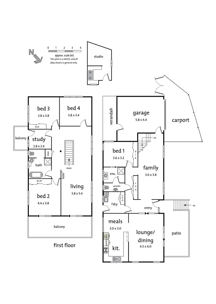 Floorplan of Homely house listing, 107 Oban Road, Ringwood North VIC 3134