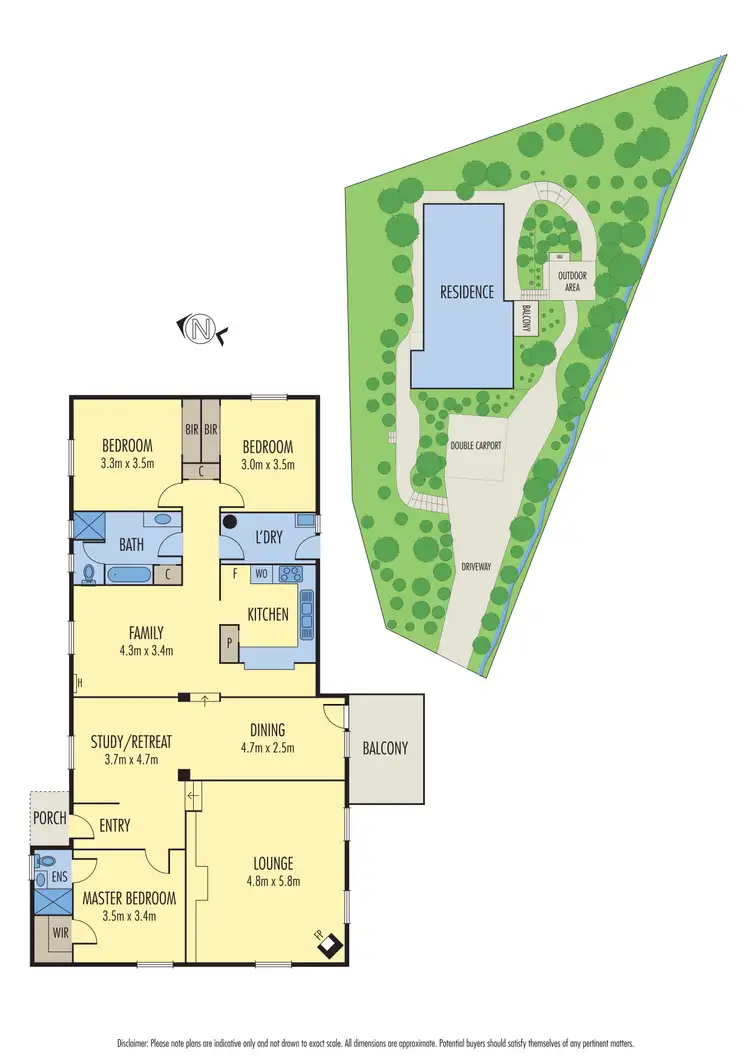 Floorplan of Homely house listing, 154 Scenic Crescent, Eltham North VIC 3095