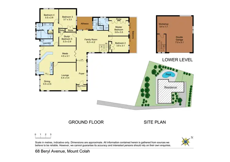 Floorplan of Homely house listing, 68 Beryl Avenue, Mount Colah NSW 2079