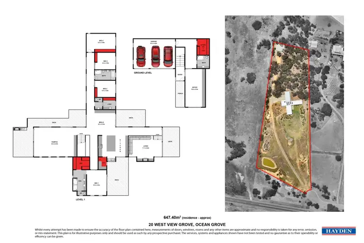 Floorplan of Homely house listing, 20 West View Grove, Ocean Grove VIC 3226