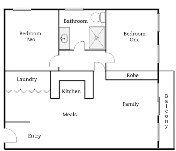 Floorplan of Homely apartment listing, 7/86 Derrima Road, Queanbeyan NSW 2620