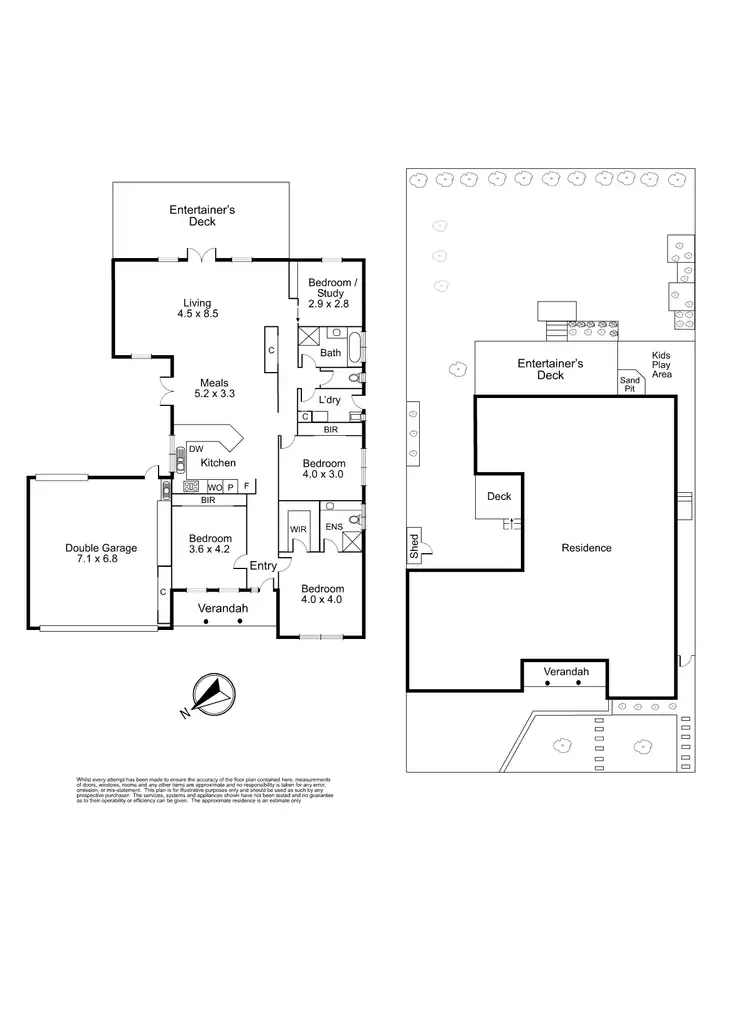 Floorplan of Homely house listing, 82 Trinity Way, South Morang VIC 3752