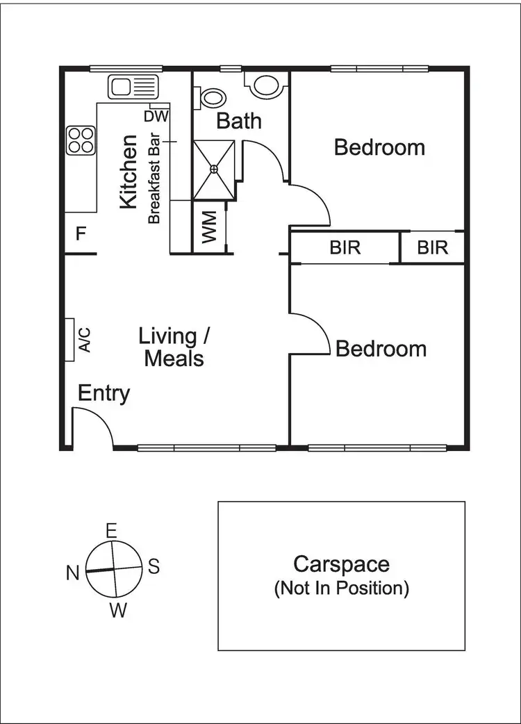 Floorplan of Homely apartment listing, 5/60 Gourlay Street, St Kilda East VIC 3183
