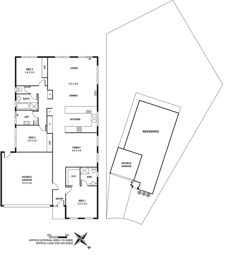 Floorplan of Homely house listing, 39 Springwater Drive, Drouin VIC 3818