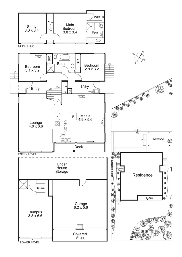 Floorplan of Homely house listing, 33 Grant Street, Watsonia North VIC 3087