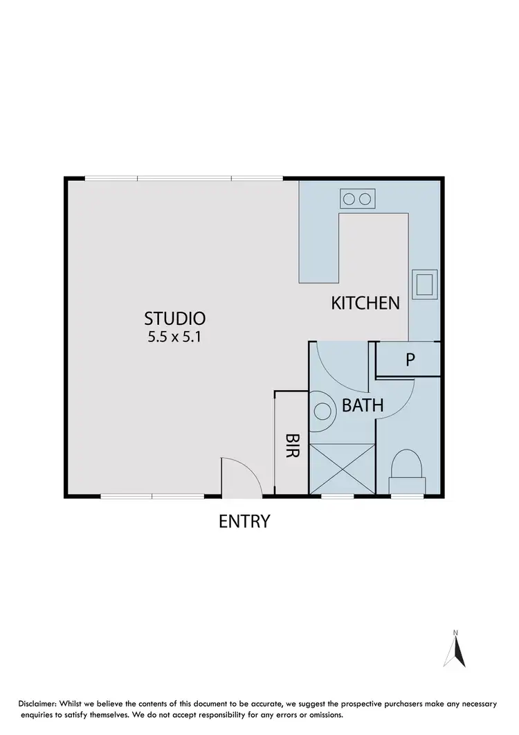 Floorplan of Homely apartment listing, 27/631 Punt Road, South Yarra VIC 3141