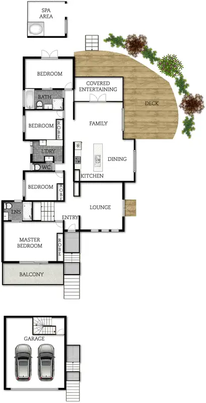 Floorplan of Homely other listing, 50A Darwinia Terrace, Chapman ACT 2611