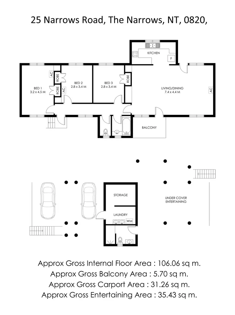 Floorplan of Homely house listing, 25 Narrows Road, The Narrows NT 820