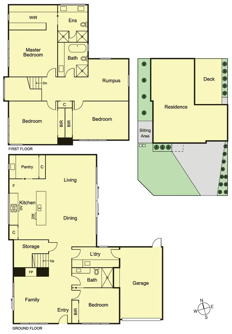 Floorplan of Homely house listing, 1 Pell Street, Bentleigh East VIC 3165