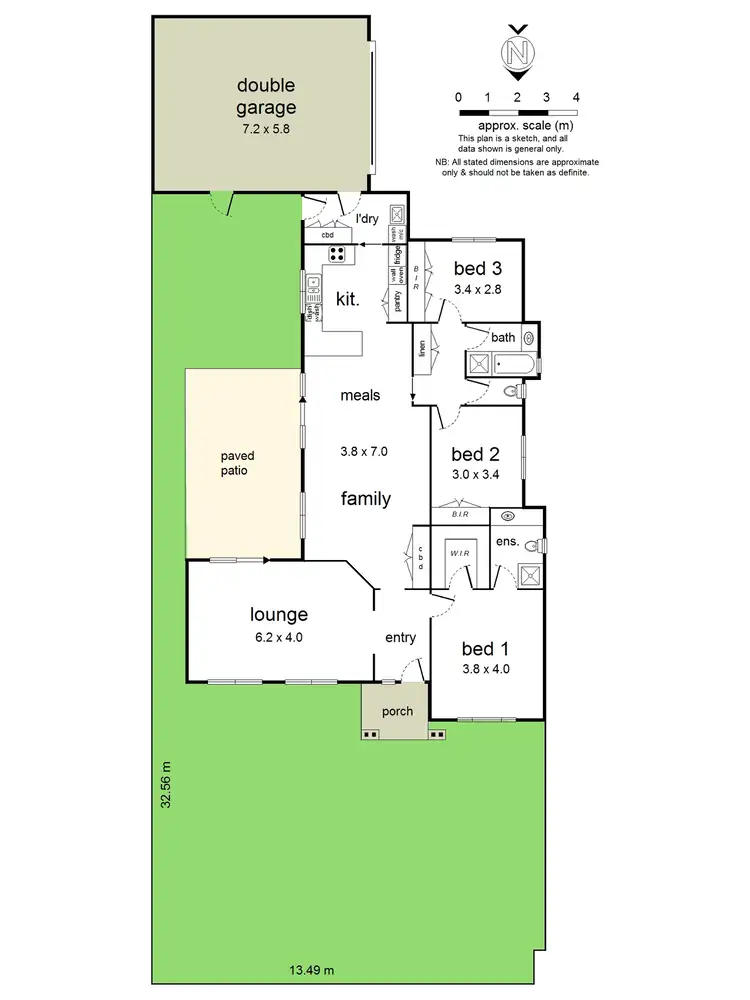 Floorplan of Homely townhouse listing, 4 Daisy Street, Heathmont VIC 3135