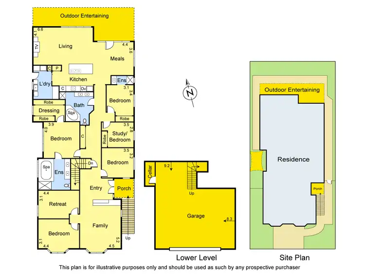 Floorplan of Homely house listing, 131 Warralong Avenue, Greensborough VIC 3088
