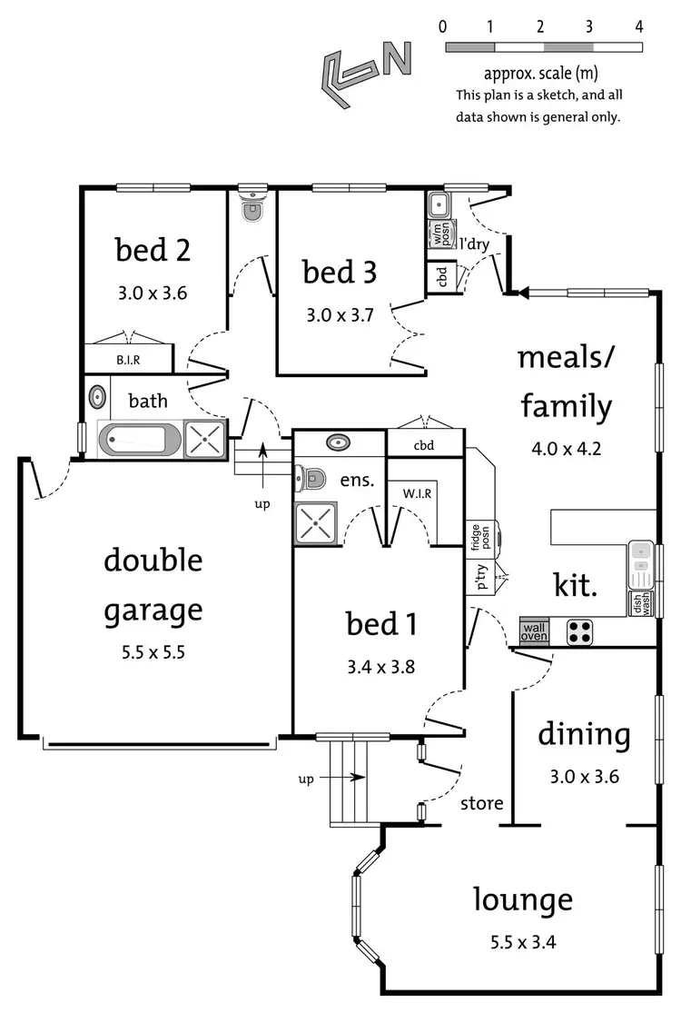 Floorplan of Homely townhouse listing, 2/15 Gardenia Street, Blackburn VIC 3130