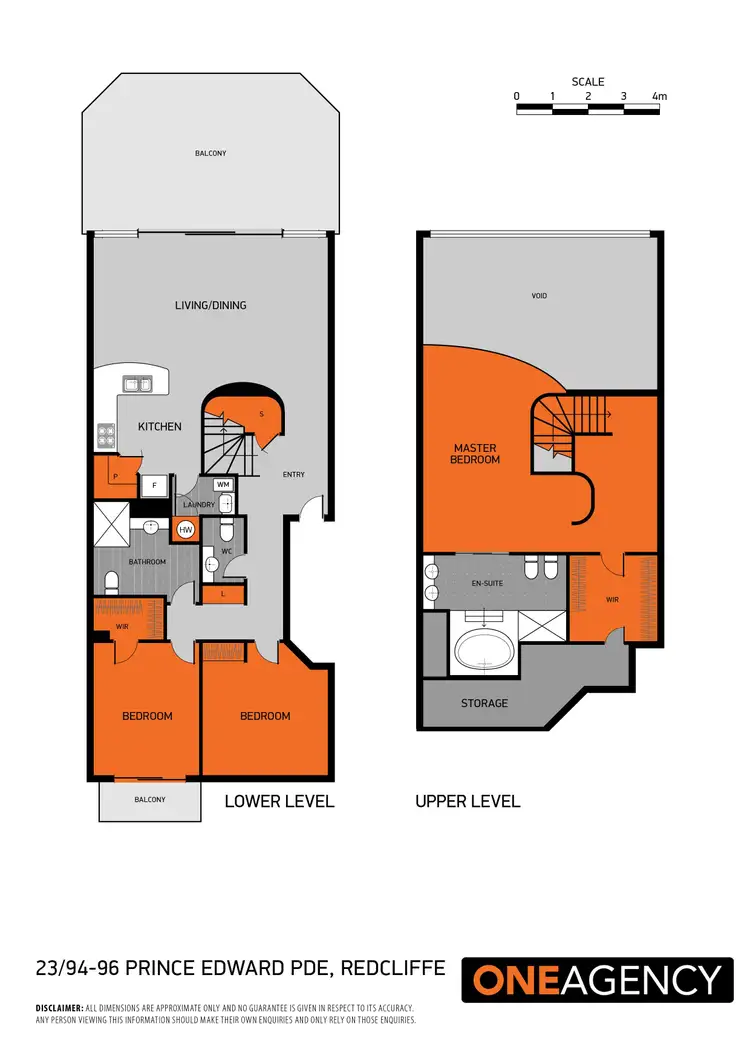 Floorplan of Homely unit listing, 23/94-98 Prince Edward Parade, Redcliffe QLD 4020