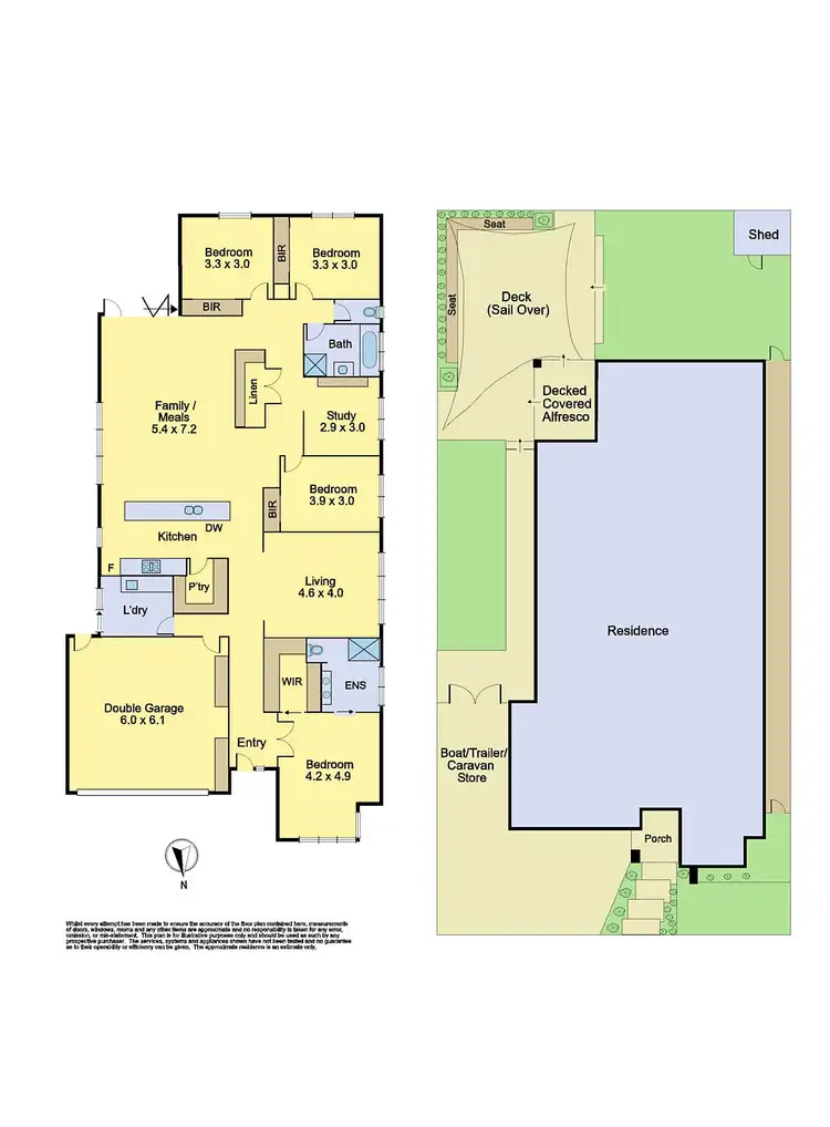 Floorplan of Homely house listing, 47 Roaming Road, Doreen VIC 3754