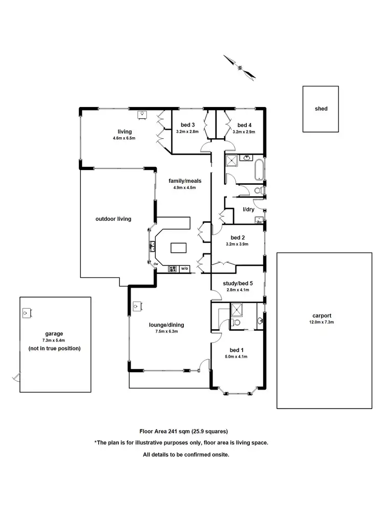 Floorplan of Homely house listing, 60 Macclesfield Road, Monbulk VIC 3793
