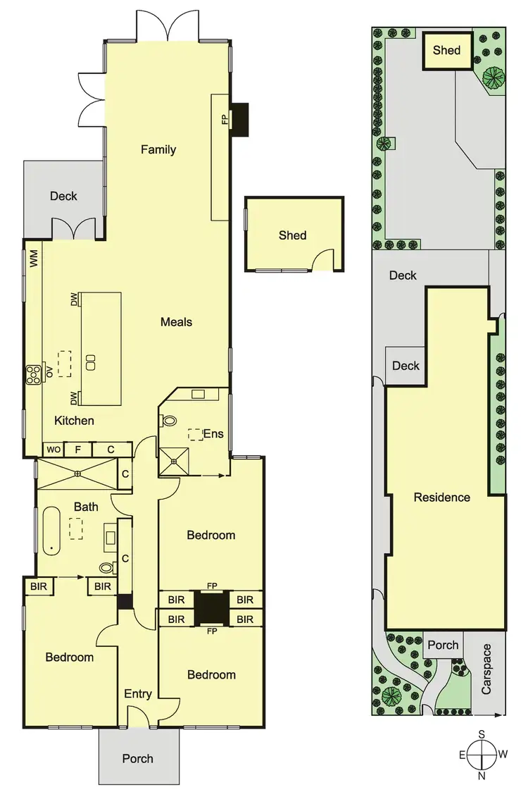 Floorplan of Homely house listing, 183 Inkerman Street, St Kilda VIC 3182