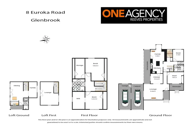 Floorplan of Homely house listing, 8 Euroka Road, Glenbrook NSW 2773