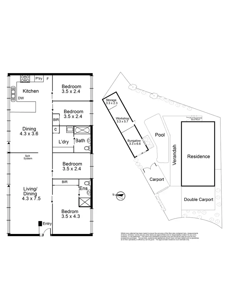 Floorplan of Homely house listing, 6 Betson Court, Kealba VIC 3021