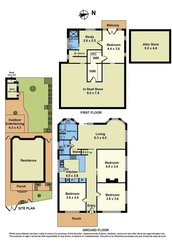 Floorplan of Homely house listing, 15 Steele Street, Newport VIC 3015