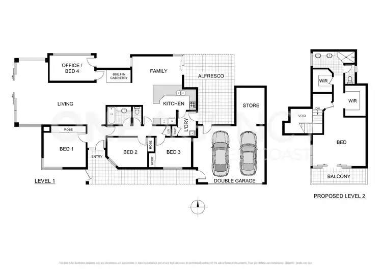 Floorplan of Homely house listing, 235A West Coast Drive, North Beach WA 6020