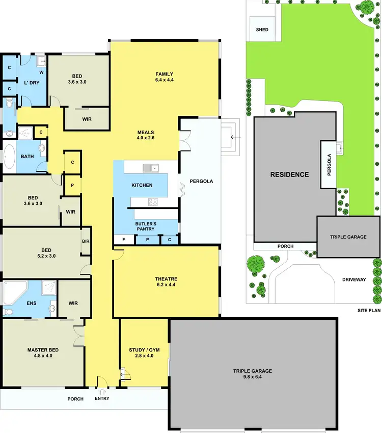 Floorplan of Homely house listing, 18 McAuley Avenue, Pakenham VIC 3810